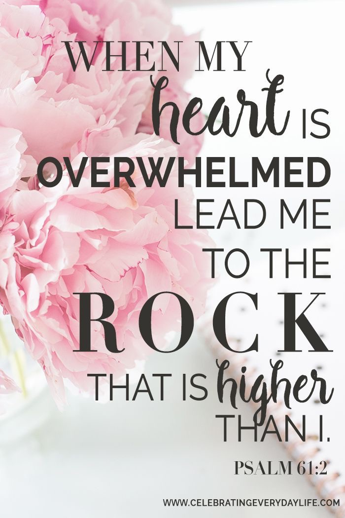 When My Heart Is Overwhelmed